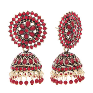 Beauty- Very Feminine, This Must-Have Design Can Be Worn On Any Occasion To Boost Up Your Style Factor And Enhance The Ultra Beauty Factor. Indian, Or Western, This Earrings Gives A Glamorous Looks, Sparkling Colour Giving The Choice To It It With Any Colour Dress Skin Friendly - Brass Nickel Free And Lead Free As Per International Standards That Makes It Very Skin Friendly. Gift For Women - Ideal Valentine, Birthday, Anniversary Gift For Someone You ❤ Love ❤. With Our Packaging Box, You Do Not Need To Opt-In For Any Additional Gift Packaging. The Product Comes In A Beautiful Elegant Ready-To-Gift Box Color Name: Multicolor