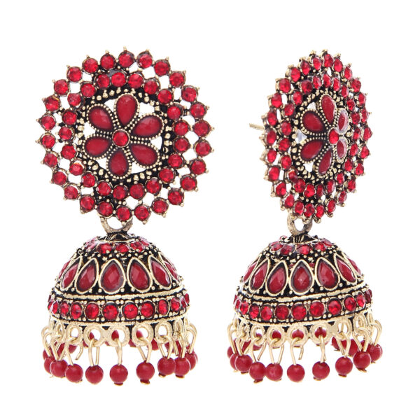 Beauty- Very Feminine, This Must-Have Design Can Be Worn On Any Occasion To Boost Up Your Style Factor And Enhance The Ultra Beauty Factor. Indian, Or Western, This Earrings Gives A Glamorous Looks, Sparkling Colour Giving The Choice To It It With Any Colour Dress Skin Friendly - Brass Nickel Free And Lead Free As Per International Standards That Makes It Very Skin Friendly. Gift For Women - Ideal Valentine, Birthday, Anniversary Gift For Someone You ❤ Love ❤. With Our Packaging Box, You Do Not Need To Opt-In For Any Additional Gift Packaging. The Product Comes In A Beautiful Elegant Ready-To-Gift Box Color Name: Multicolor