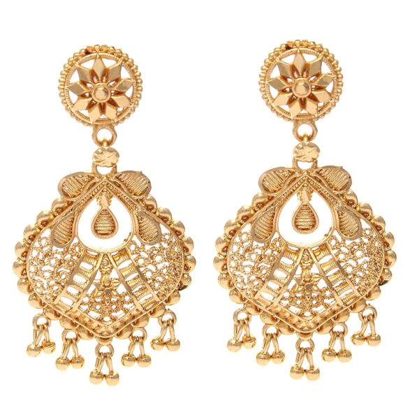 Seas Worth Fashion Latest Stylish Traditional Hoop Jhumki Earrings