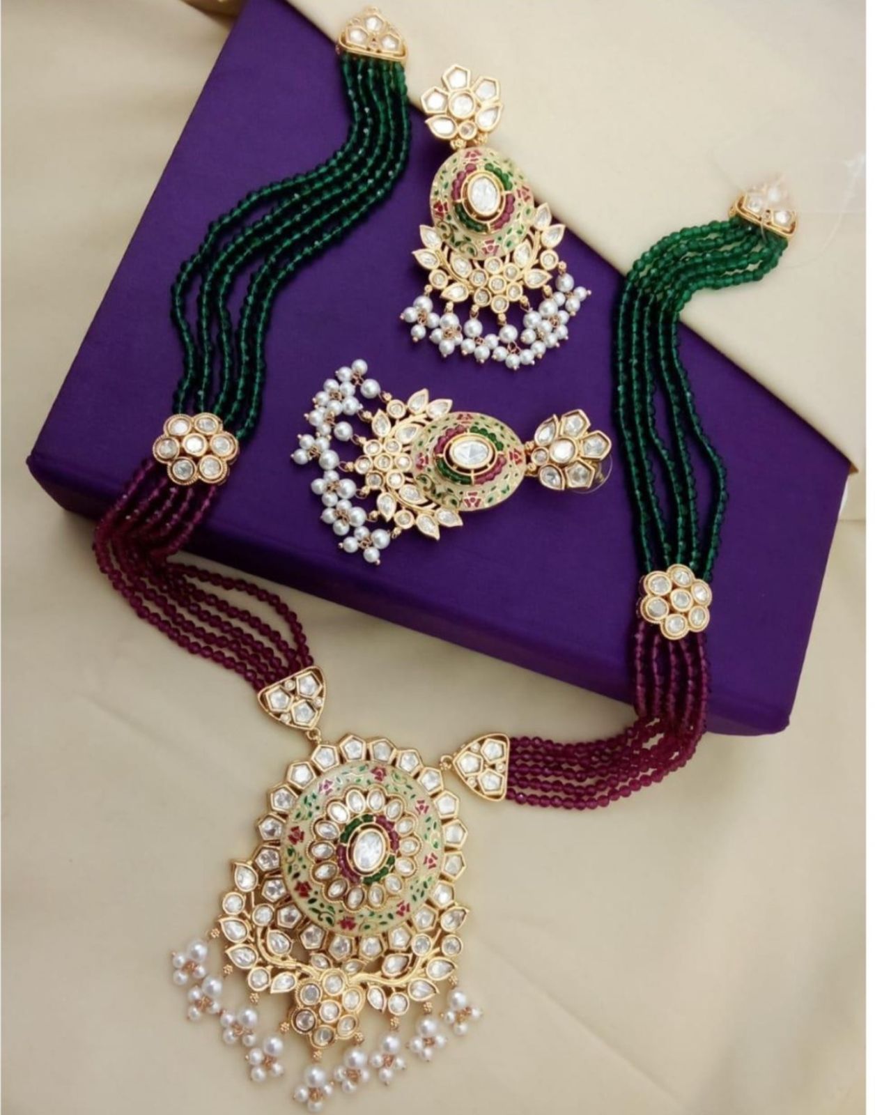 Latest Collar Diamond Necklace Designs